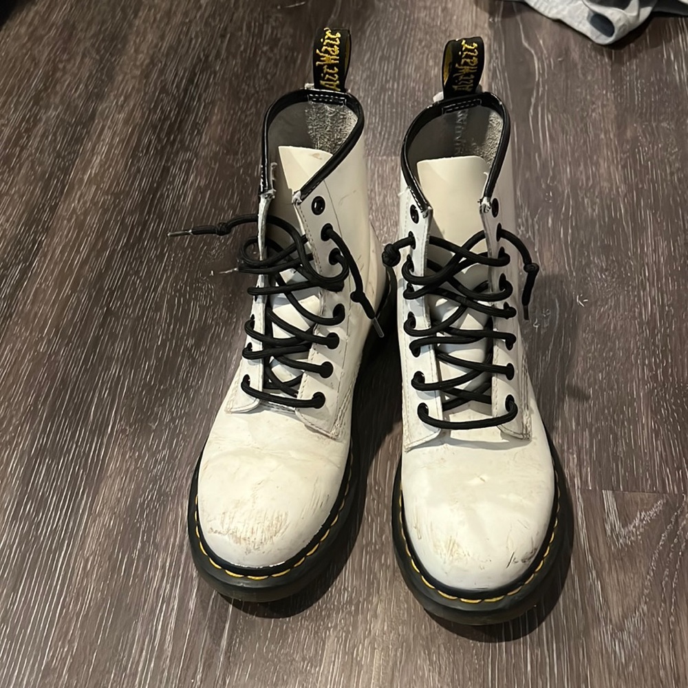White doc martens